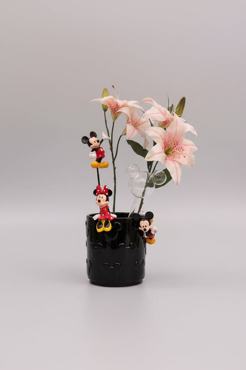 Disney Mickey Mouse Pot Buddy - Decorative Figurine for Flower Pots 10 cm