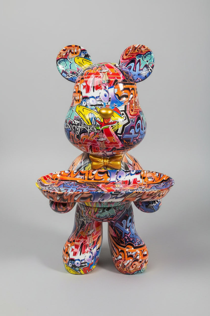 Graffiti Bear Tray XL