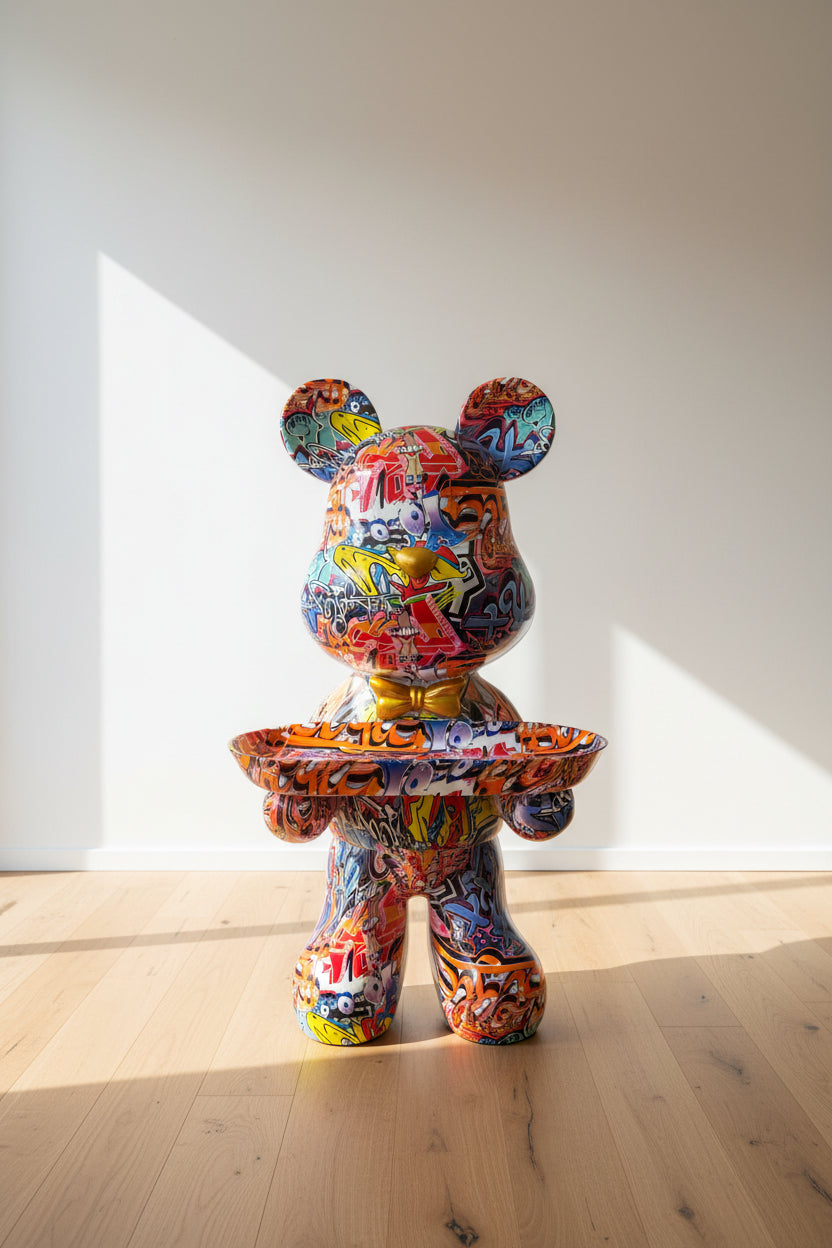 Graffiti Bear Tray XL