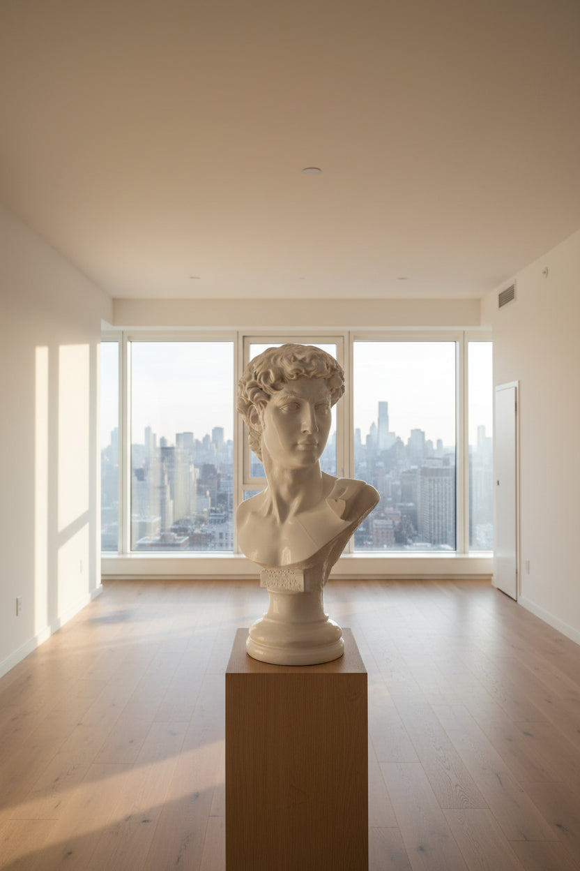 David Bust XXL – White Edition