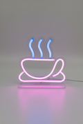 LED Neon Table Lamp "Coffee"