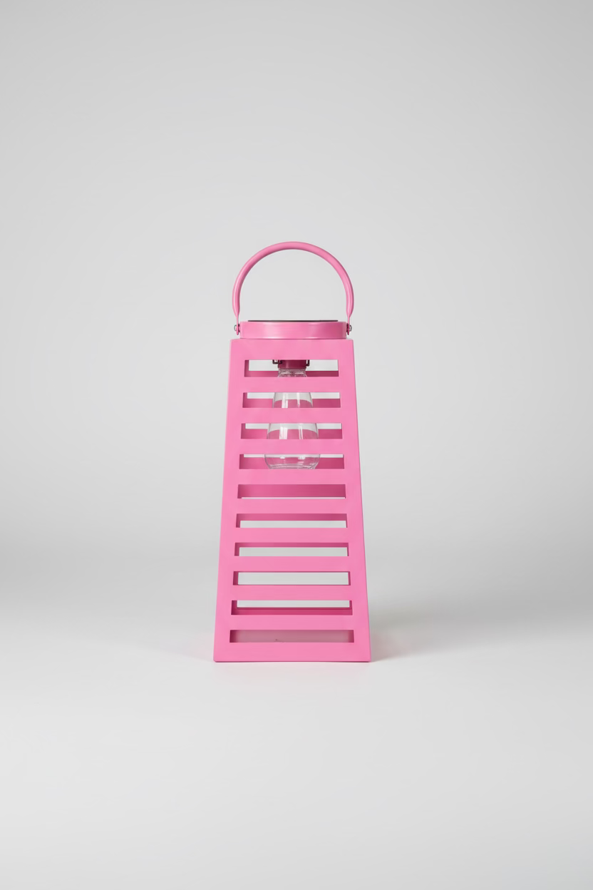 Solar Lantern - Pink Glow Edition