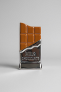 Ceramic Vase "Milk Chocolate" – Modern Chocolate Bar Design