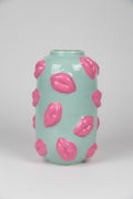 Kiss Vase Mint & Pink – Ceramic Design Vase