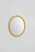 Bubble Mirror M – Lemon & Blush