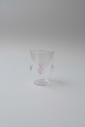 Disney Mickey Mouse Drinking Glass "Embossed Ears"