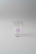 Disney Mickey Mouse Drinking Glass "3D Ears"