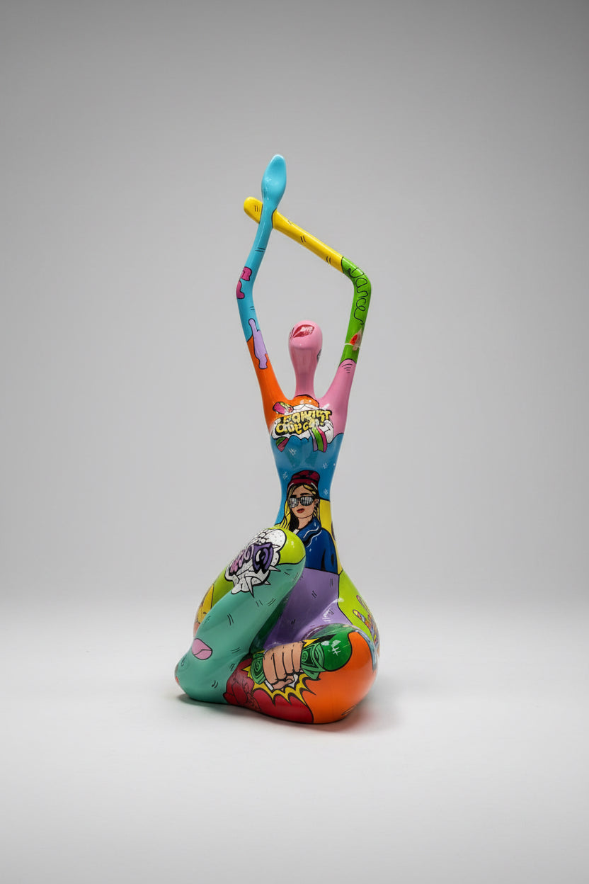 XXL Art Queen Sculpture – Luxury Pop Art Edition
