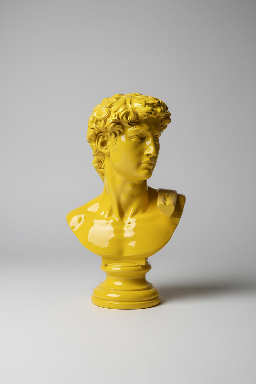 David Bust XXL – Glossy Yellow Edition