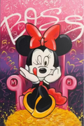Minnie Luxury Pop Art – Original Hand-Painted Artwork