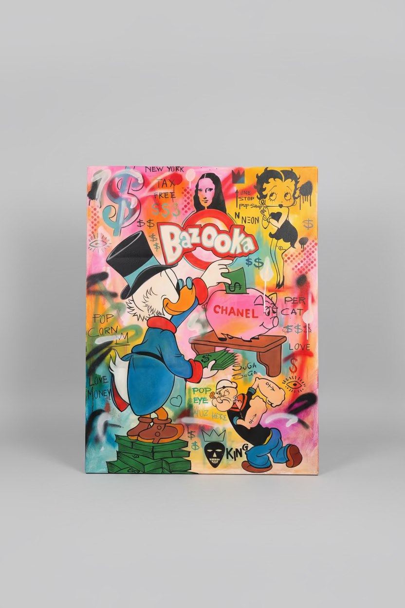 Money Talks – XXL Pop Art Original