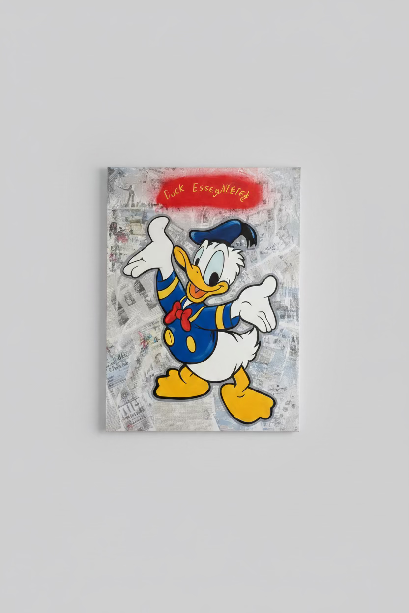 Fuck Everything - Donald Duck XXL Pop Art Original
