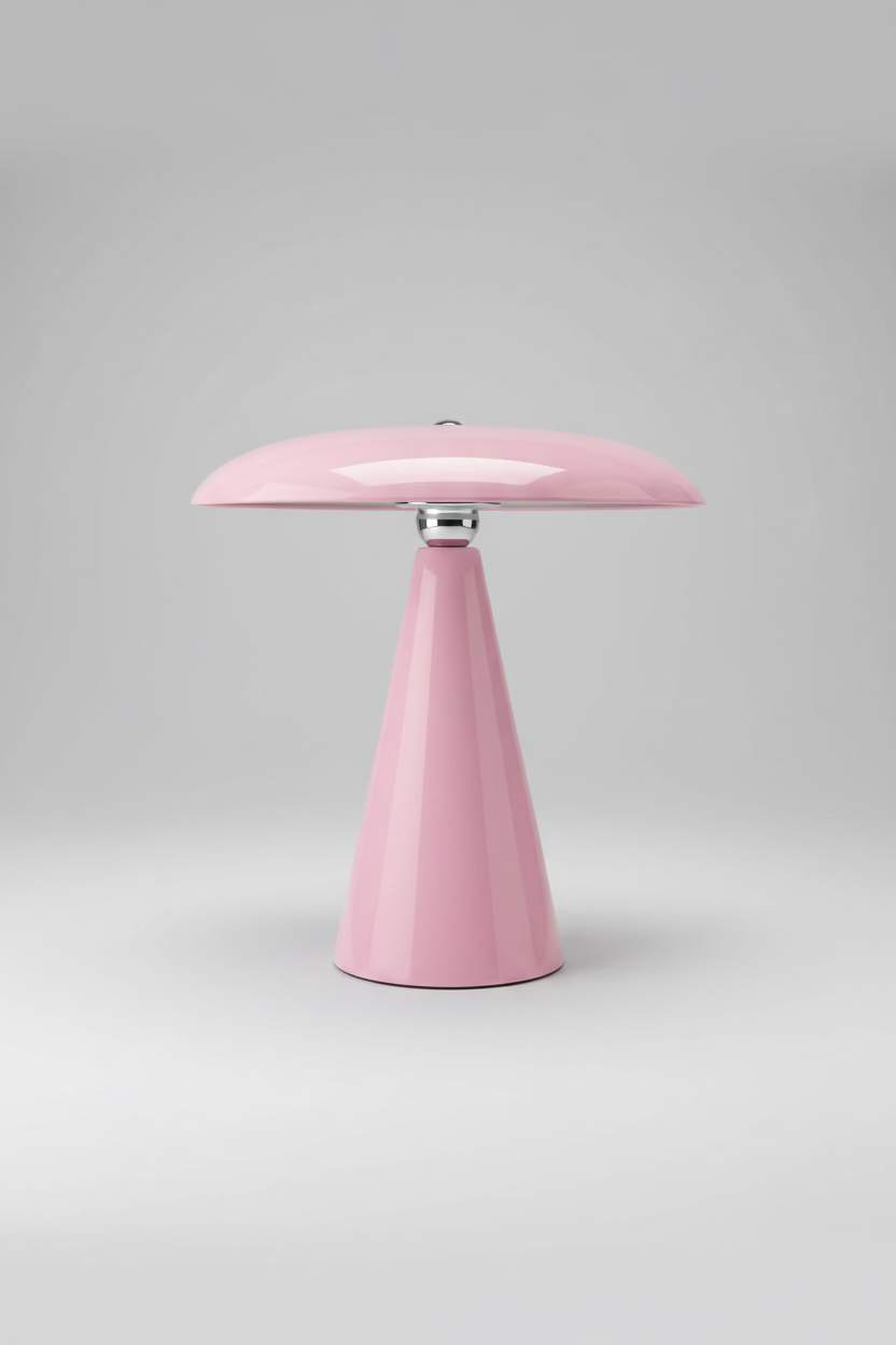 Mushroom Table Lamp – Pink Edition XL