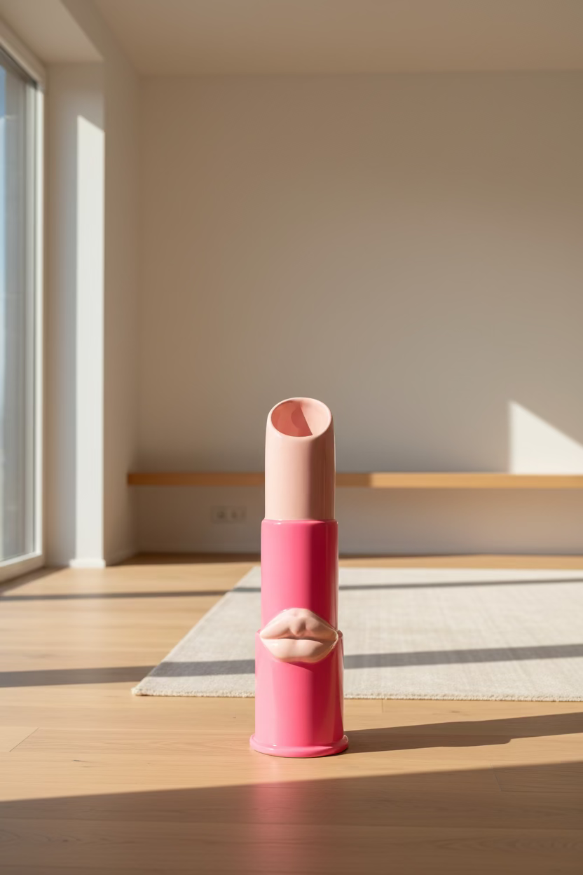 Lipstick Vase XL – Pink Glam Edition