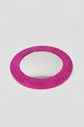 Pink Disco Mirror - Glamorous Mosaic-Look Wall Mirror