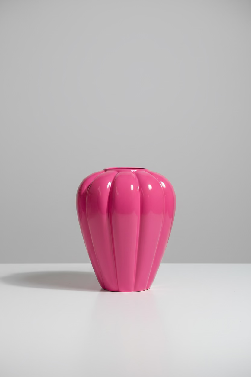 Balloon Vase Pink XL – Modern Sculpture Vase
