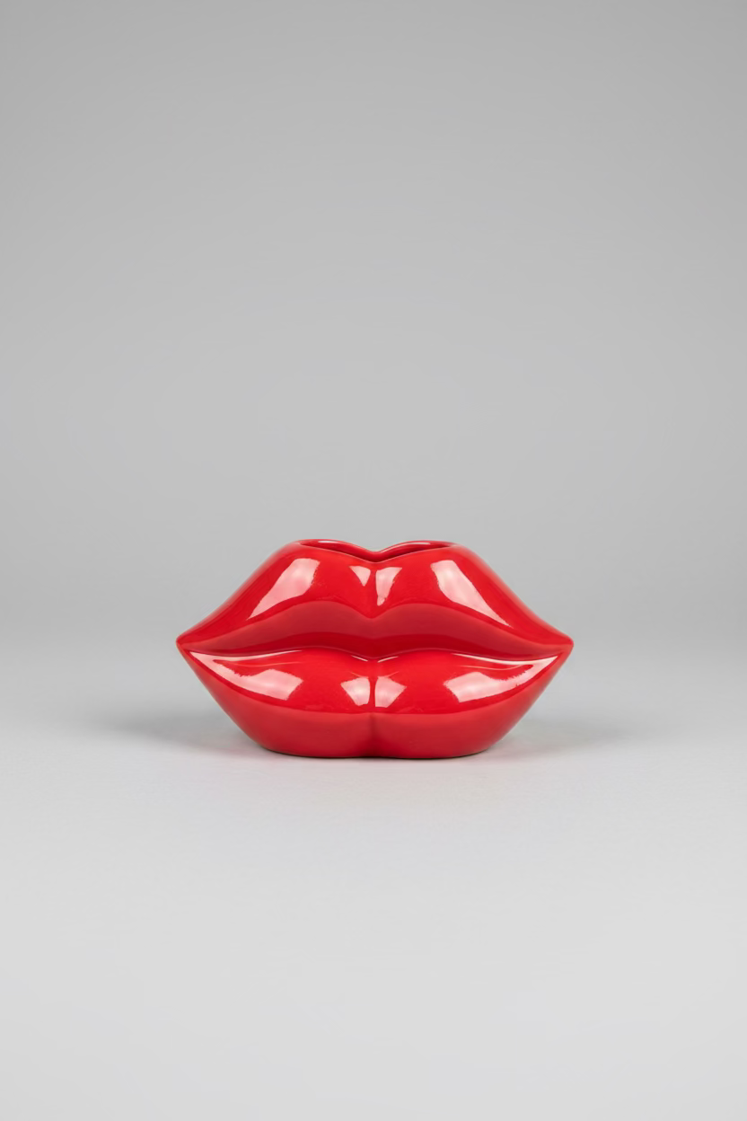 Lip Vase Red-L – Pop Art Edition