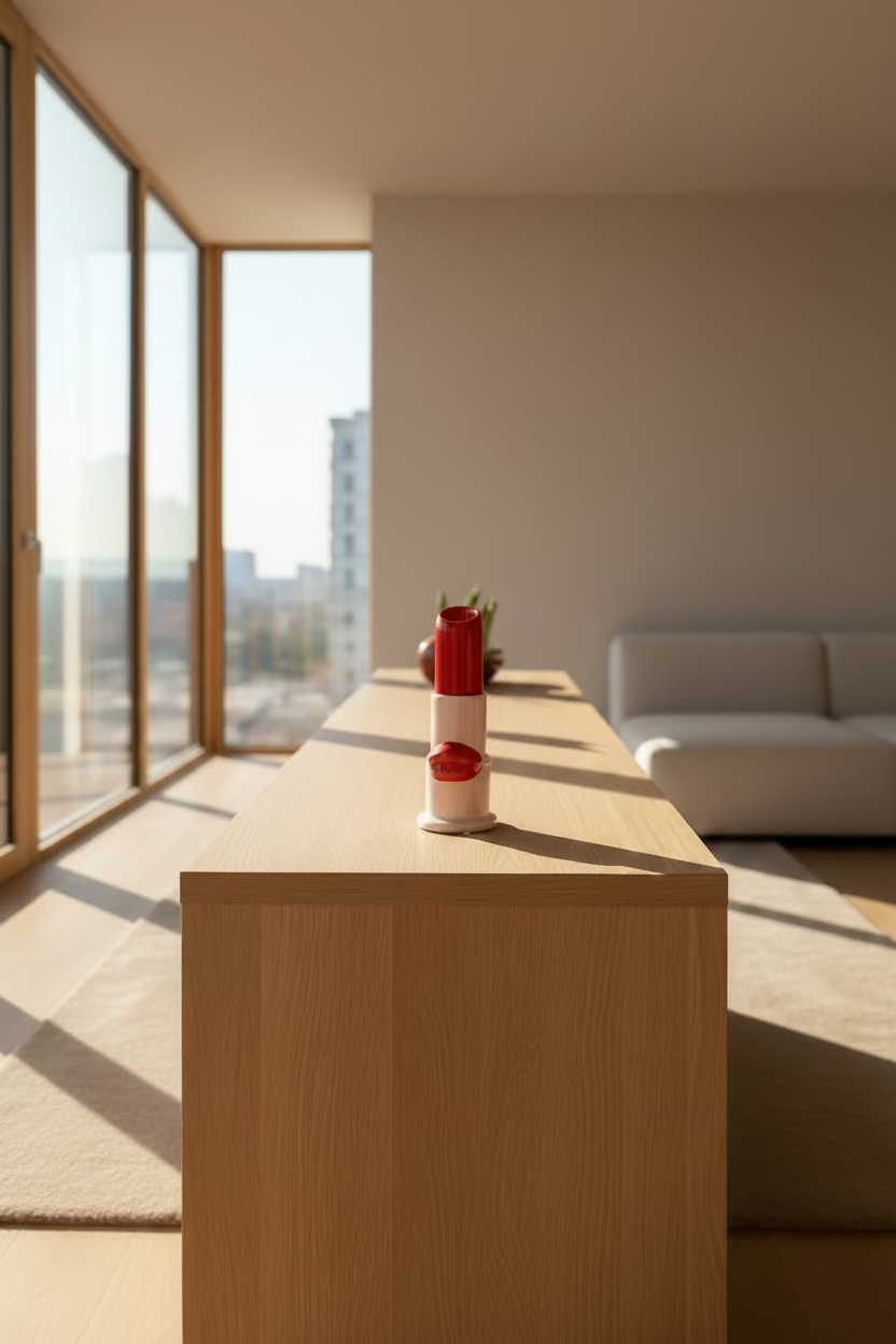 Lipstick Vase S – Cherry Red Edition