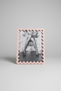 Wavy Picture Frame Rosé XL – Designer Picture Frame in Bubble Look