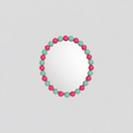Bubble Mirror M – Neon Pink & Mint