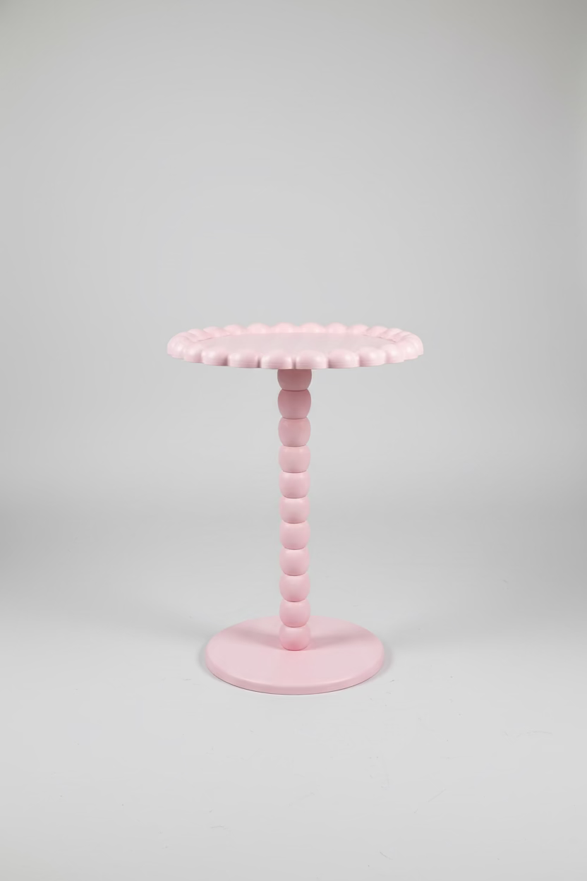 Bubble Side Table Pink – Designer Side Table