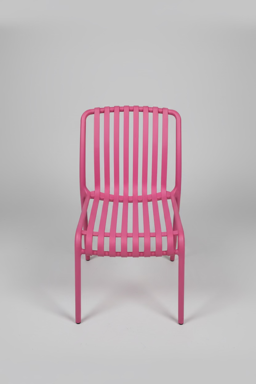 Designstuhl „Garbo“ – Bright Pink