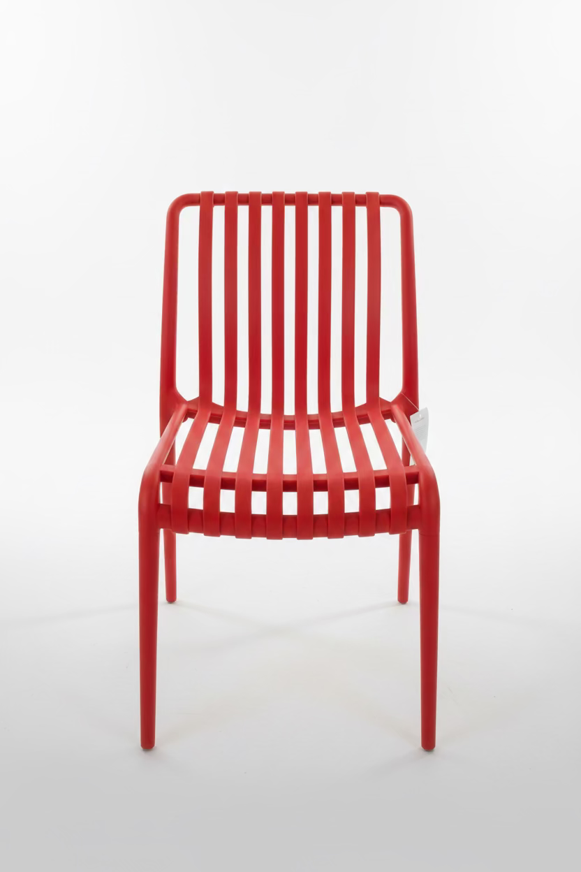 Designstuhl „Garbo“ – Cherry Red