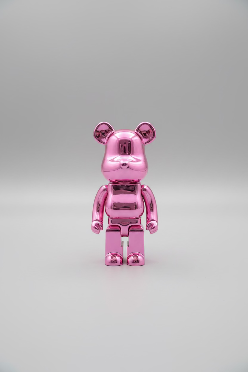 Mini Mirror Bear Pink