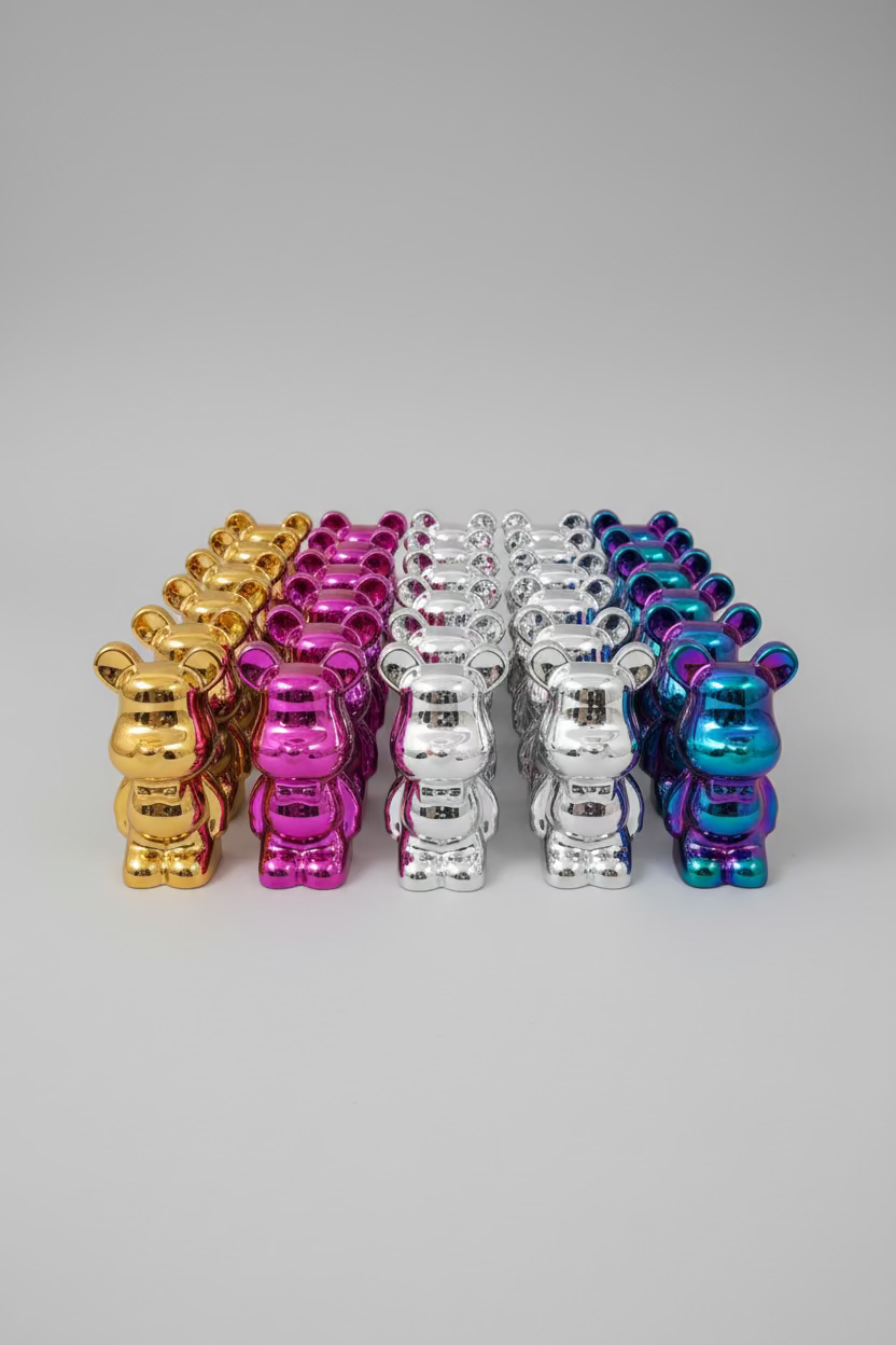 Mini Mirror Bear Pink