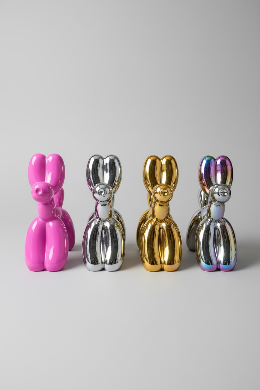 Balloon Dog Pink Glossy