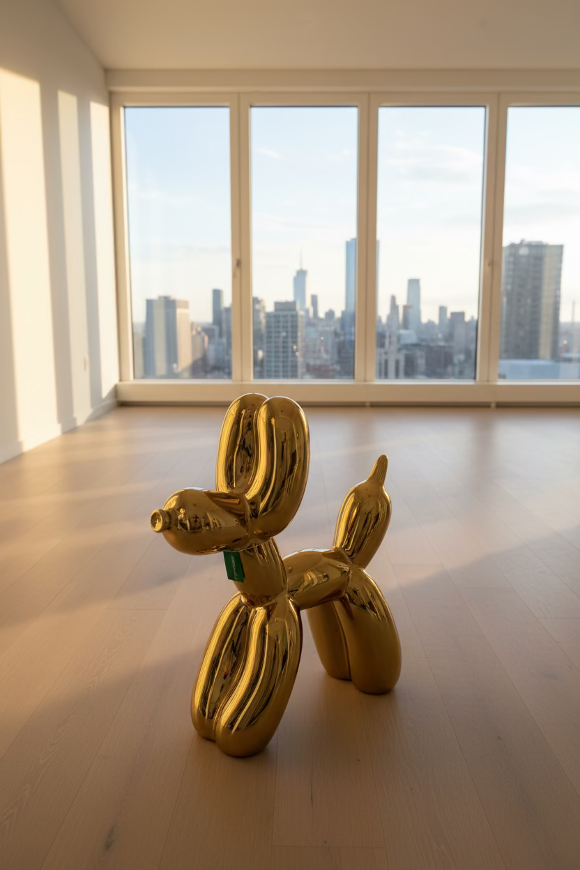 XL Balloon Dog Gold | Luxury Design Sculpture