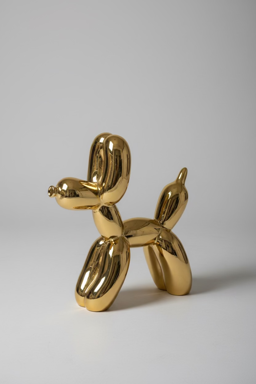 XL Balloon Dog Gold | Luxury Design Sculpture