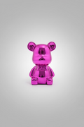 Bear Sit Metallic Pink