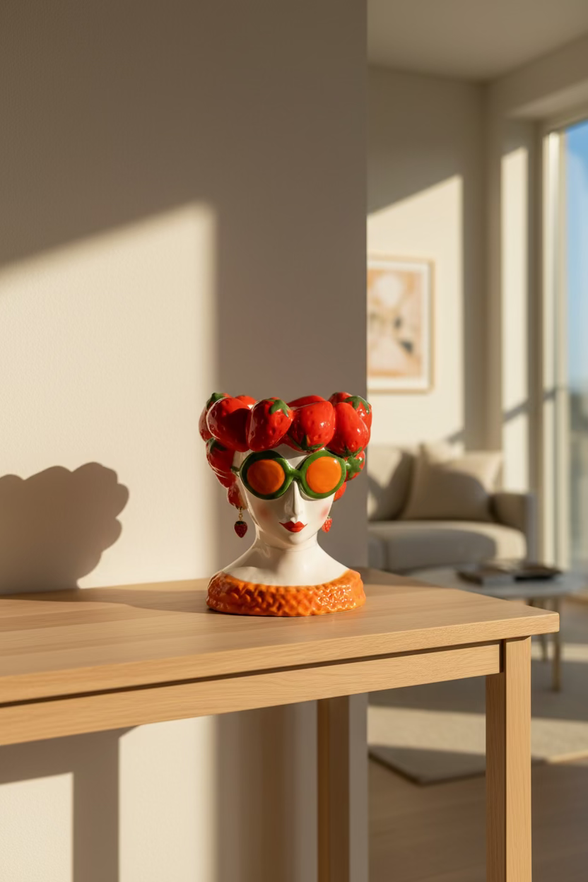 Strawberry Lady Vase M