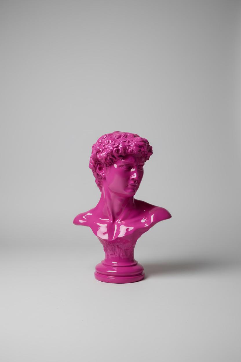 David Bust XXL - Pink Edition