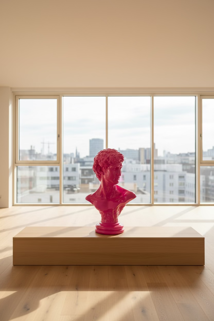 David Bust XXL - Pink Edition