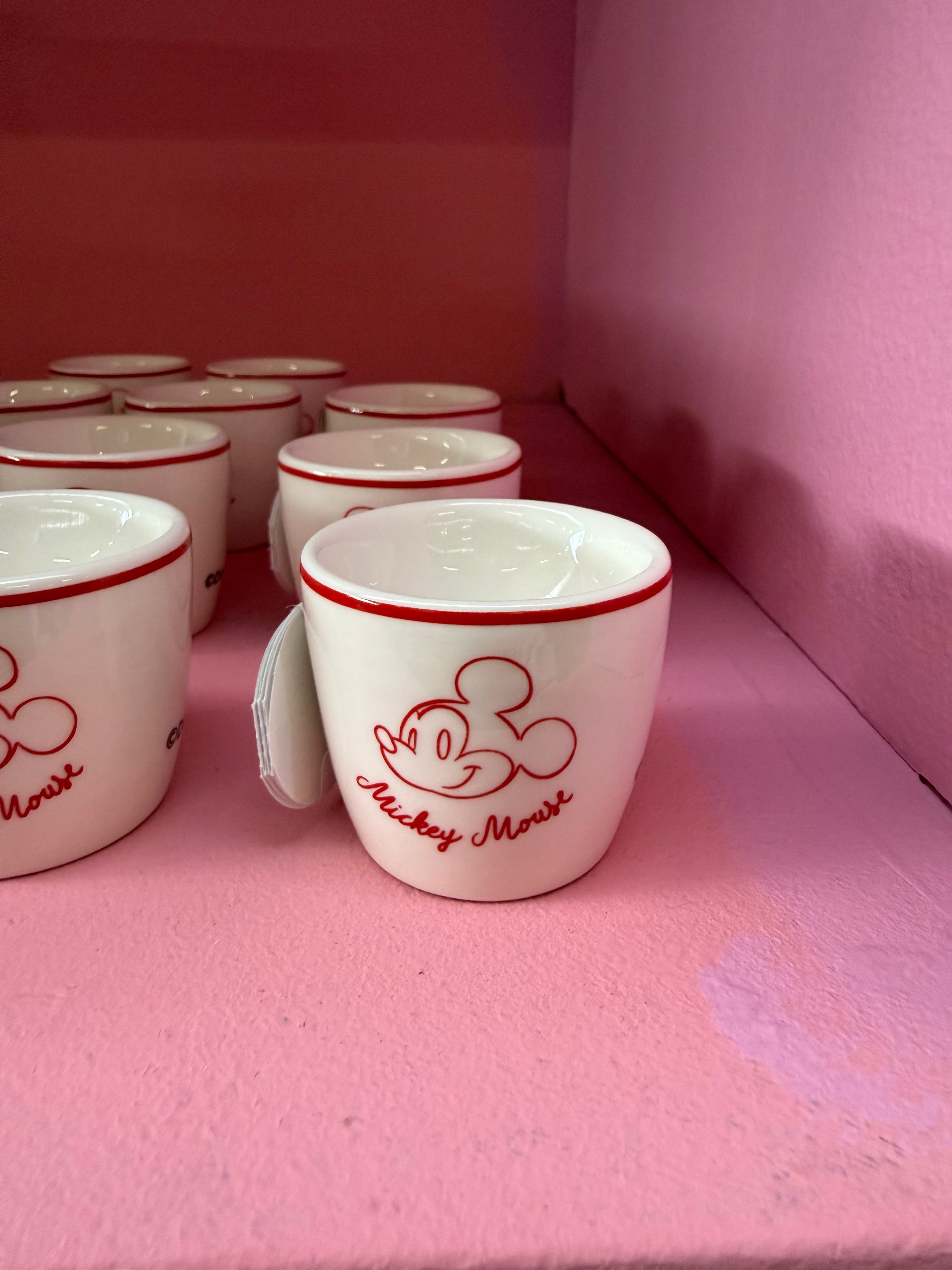 Disney Mickey Mouse Egg Cup – Red and White