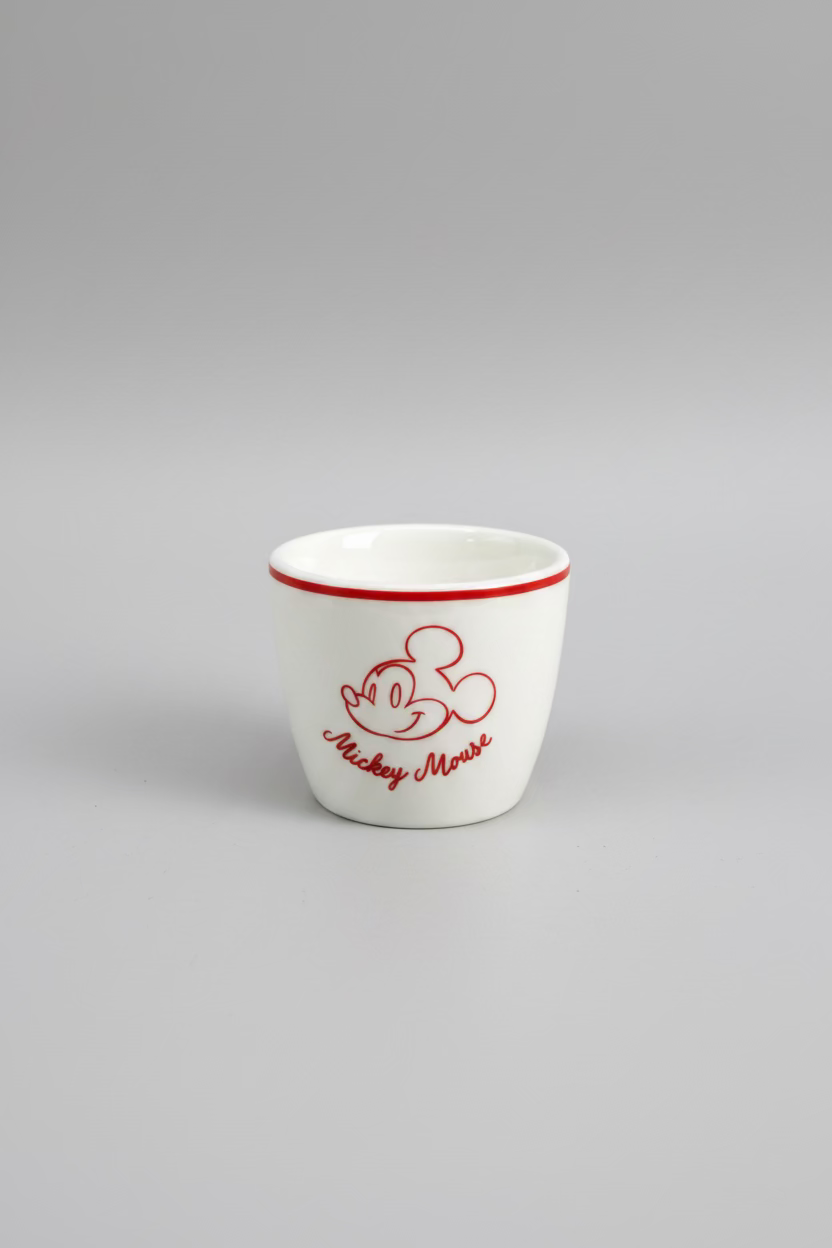 Disney Mickey Mouse Egg Cup – Red and White