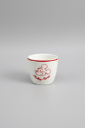 Disney Mickey Mouse Egg Cup – Red and White