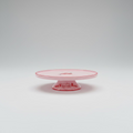 Disney Mickey & Minnie Cake Stand with Foot Ceramic White Red – Serving Plate Cake Stand