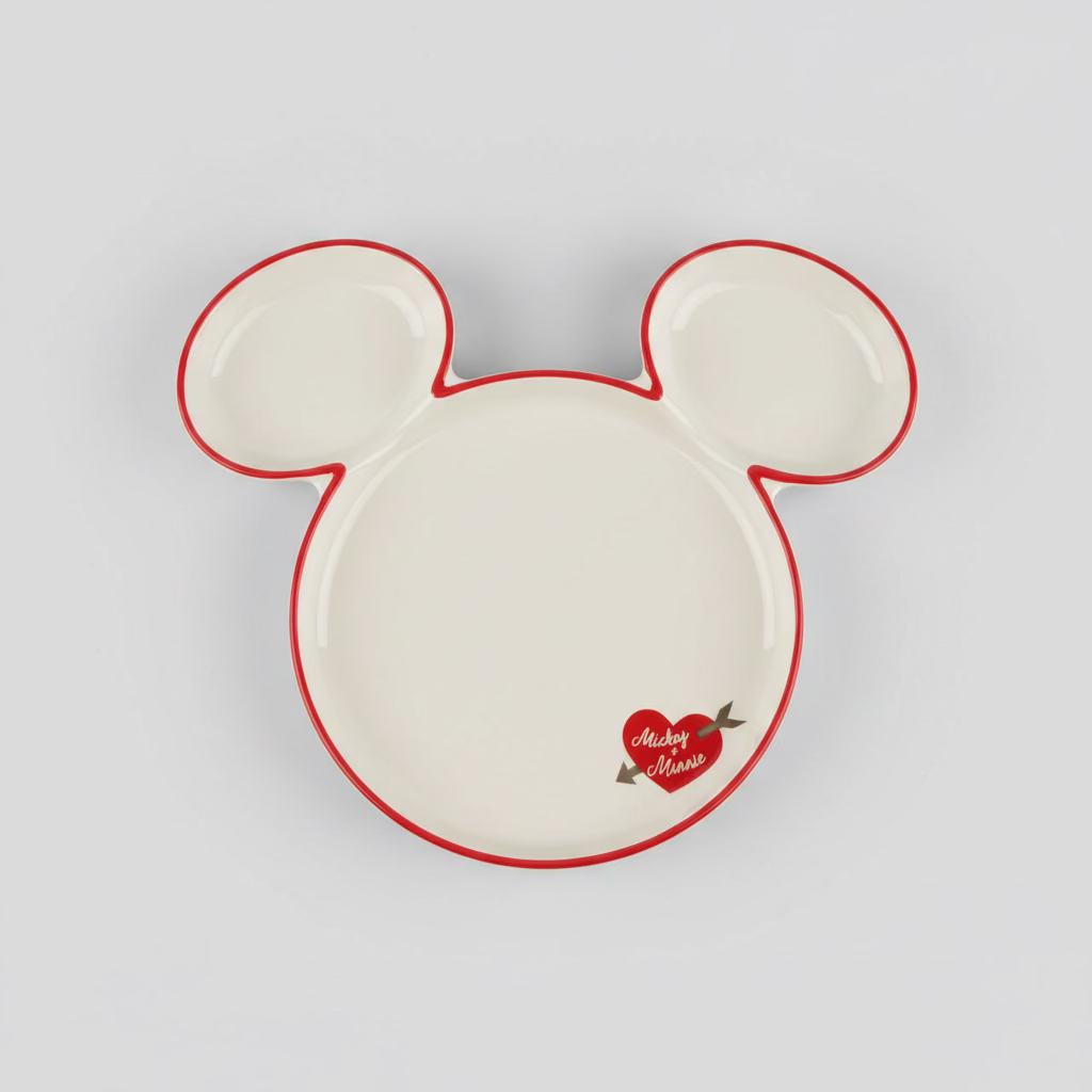 Disney Mickey & Minnie Servierplatte „Love Edition“ – Large