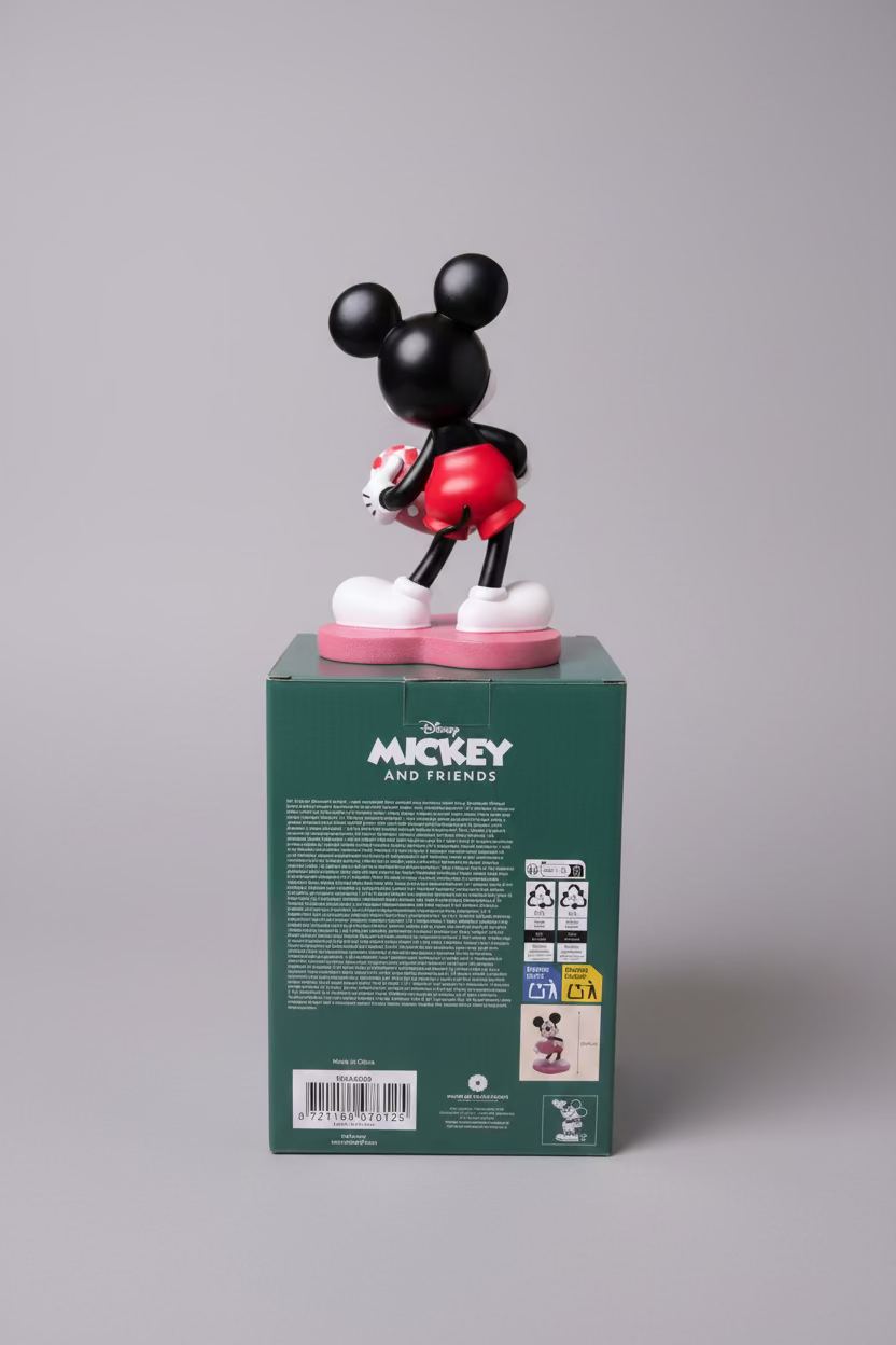 Disney Mickey Heart Garden Statue