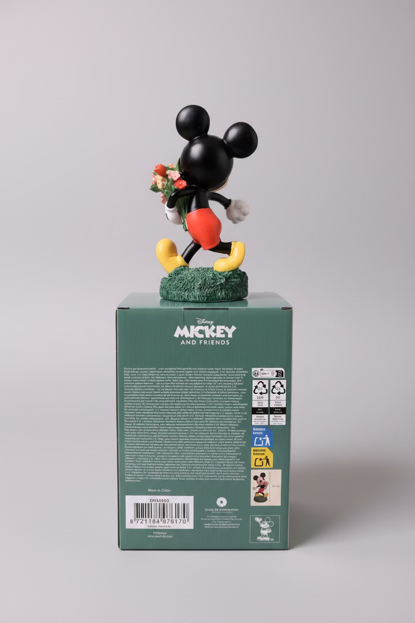 Disney Mickey Flower Garden Statue