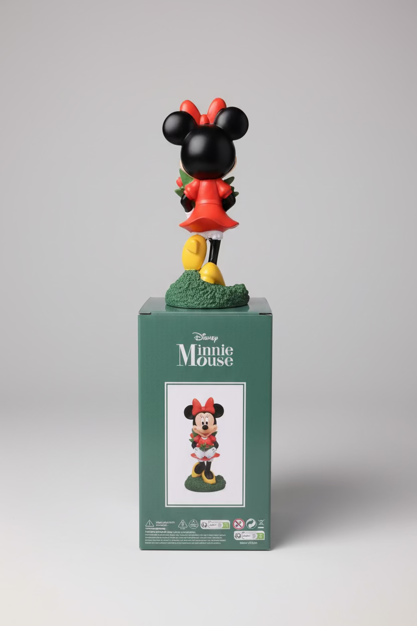 Disney Minnie Flower Garden Statue