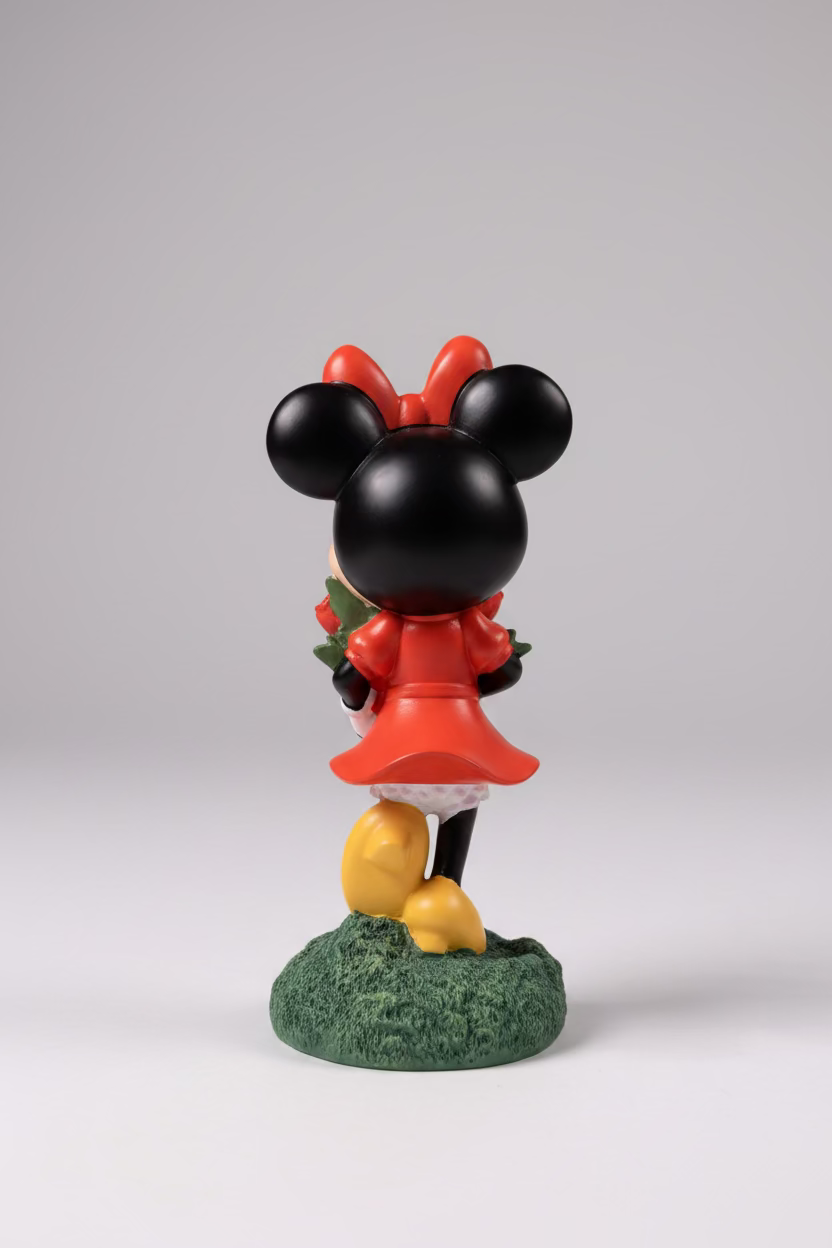 Disney Minnie Flower Garden Statue
