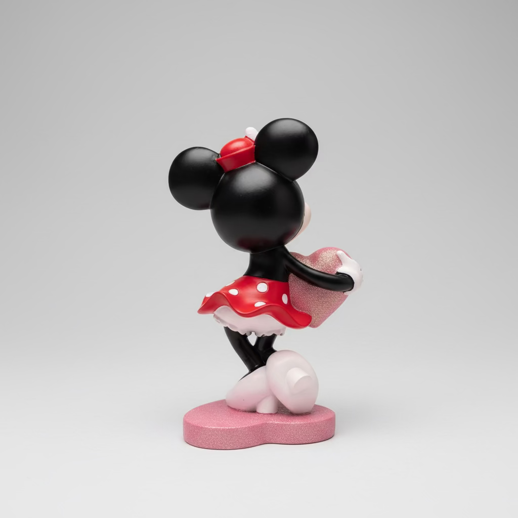 Disney Minnie Heart Garden Statue