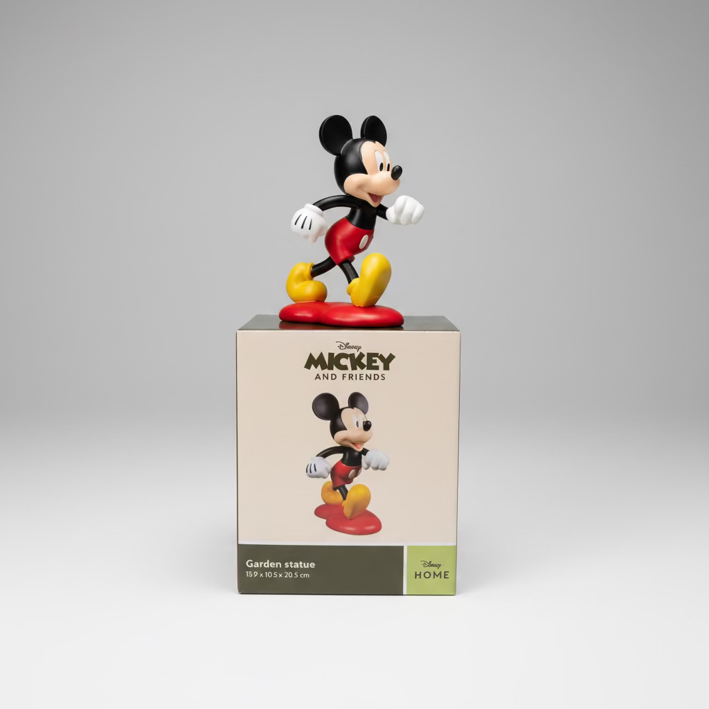 Disney Mickey Walking Garden Statue
