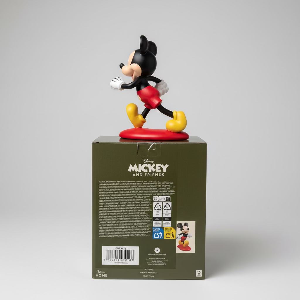 Disney Mickey Walking Garden Statue