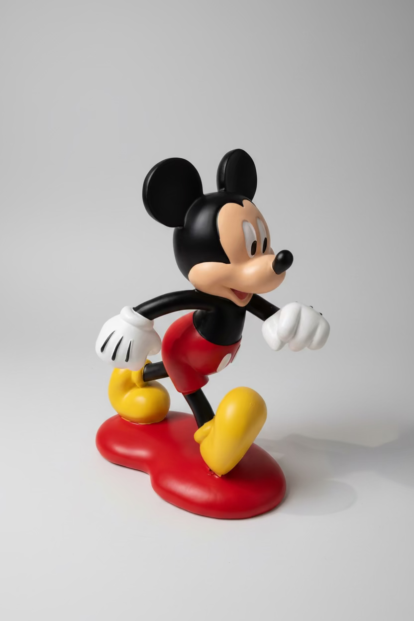 Disney Mickey Walking Garden Statue