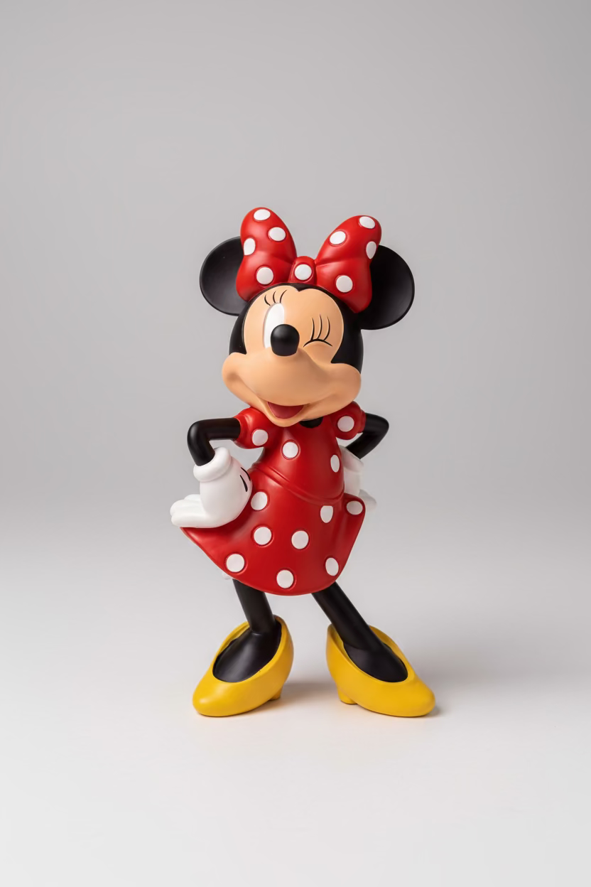 Disney Minnie Mouse Garden Figure - Classic Pose